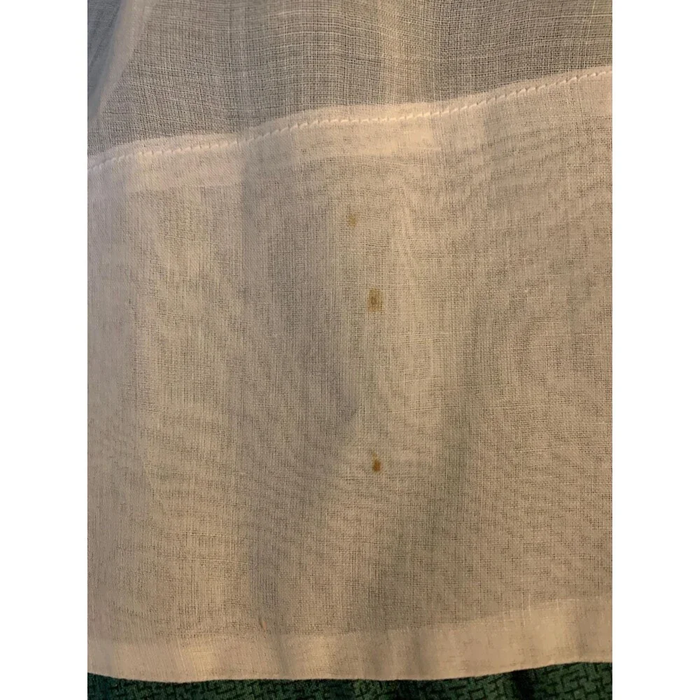 Vintage Floral Appliquéd Apron